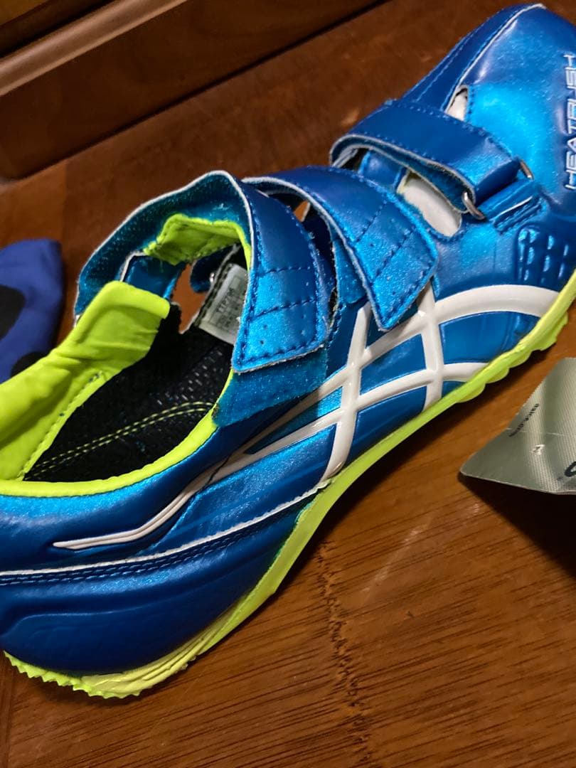 ASICS陸上スパイクHEATRUSH NS2TTP796 4301 付属品付き