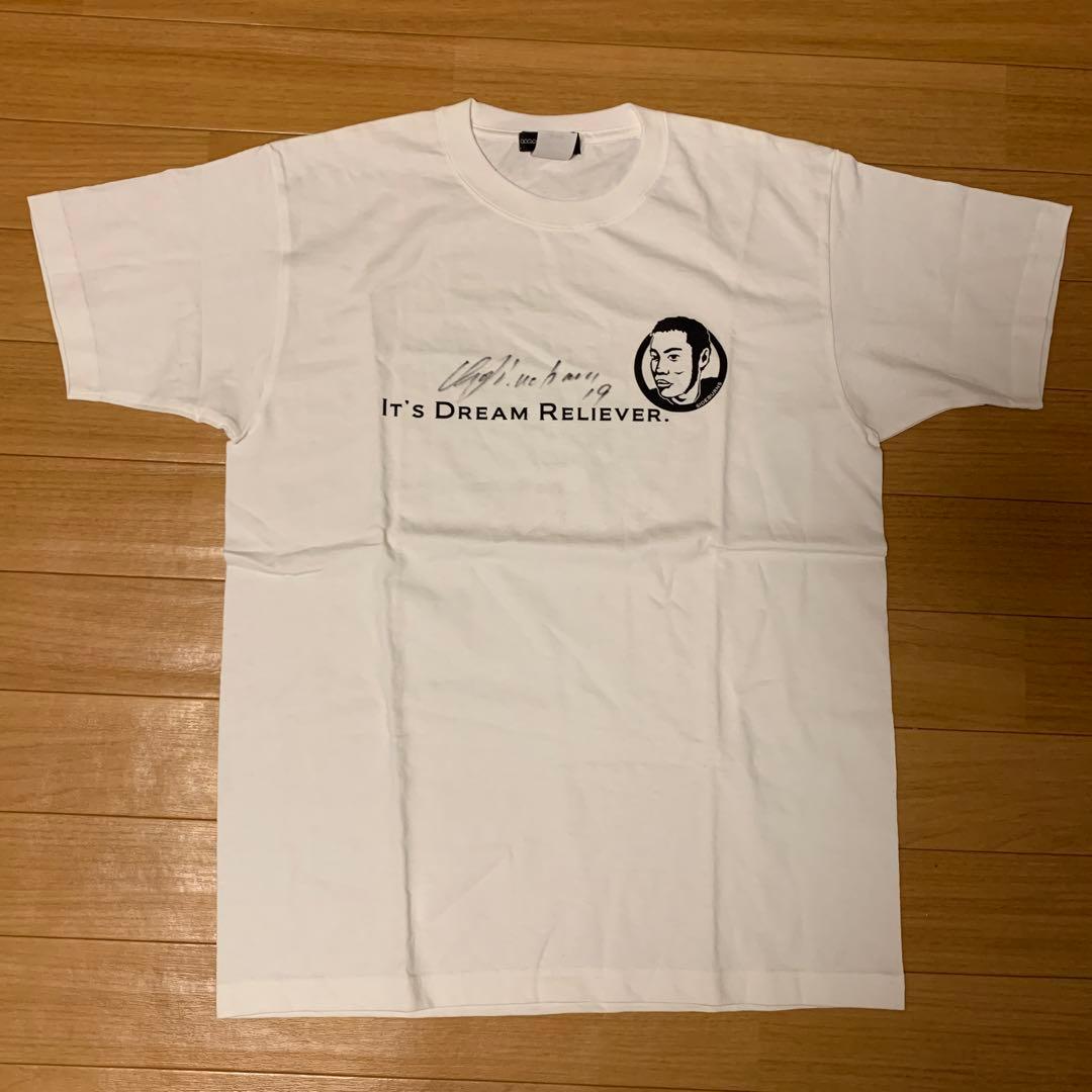 激レア 上原浩治選手 直筆サイン入り Tシャツ ユニホーム ホワイト