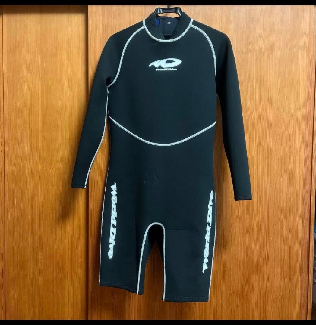 WorldDive ウェットスーツ ショートジョン　LXサイズ