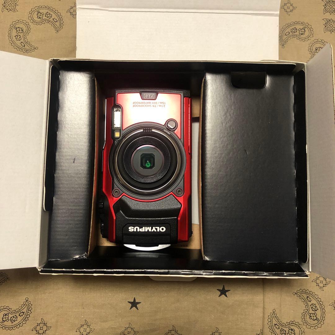 完品 OLYMPUS TG-5 防水カメラ PT-058 防水プロテクターセット