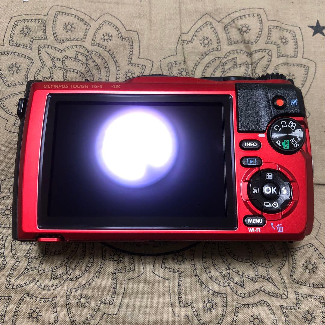 完品 OLYMPUS TG-5 防水カメラ PT-058 防水プロテクターセット