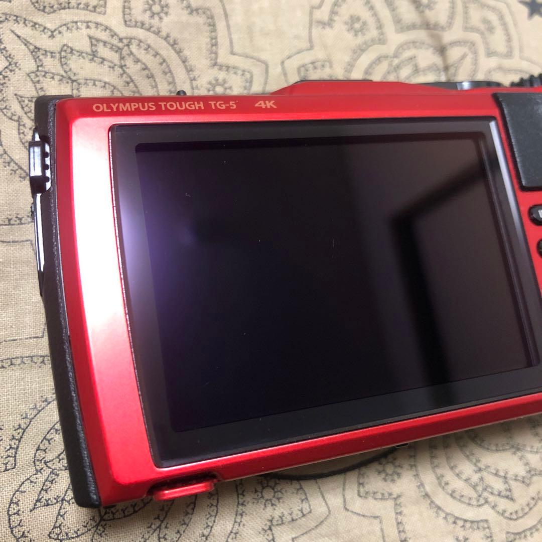 完品 OLYMPUS TG-5 防水カメラ PT-058 防水プロテクターセット