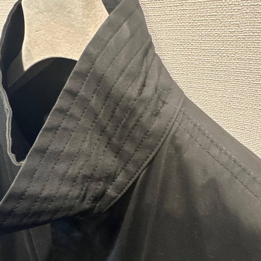 sacai メンズ　コットンモッズコート アウター ブラック　SCM-048