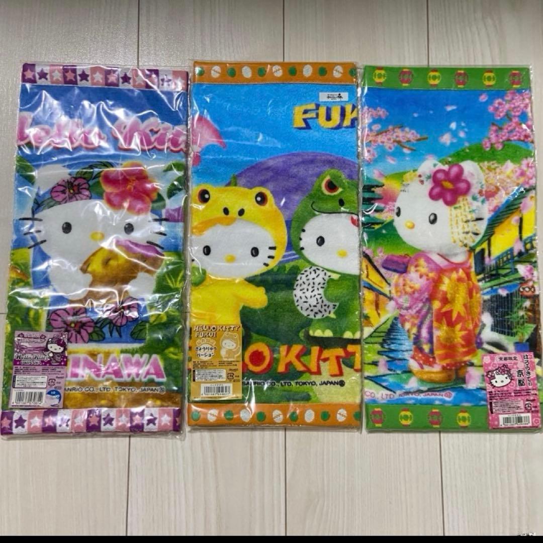 レア】ハローキティ ご当地 USJ タオル 48枚セット