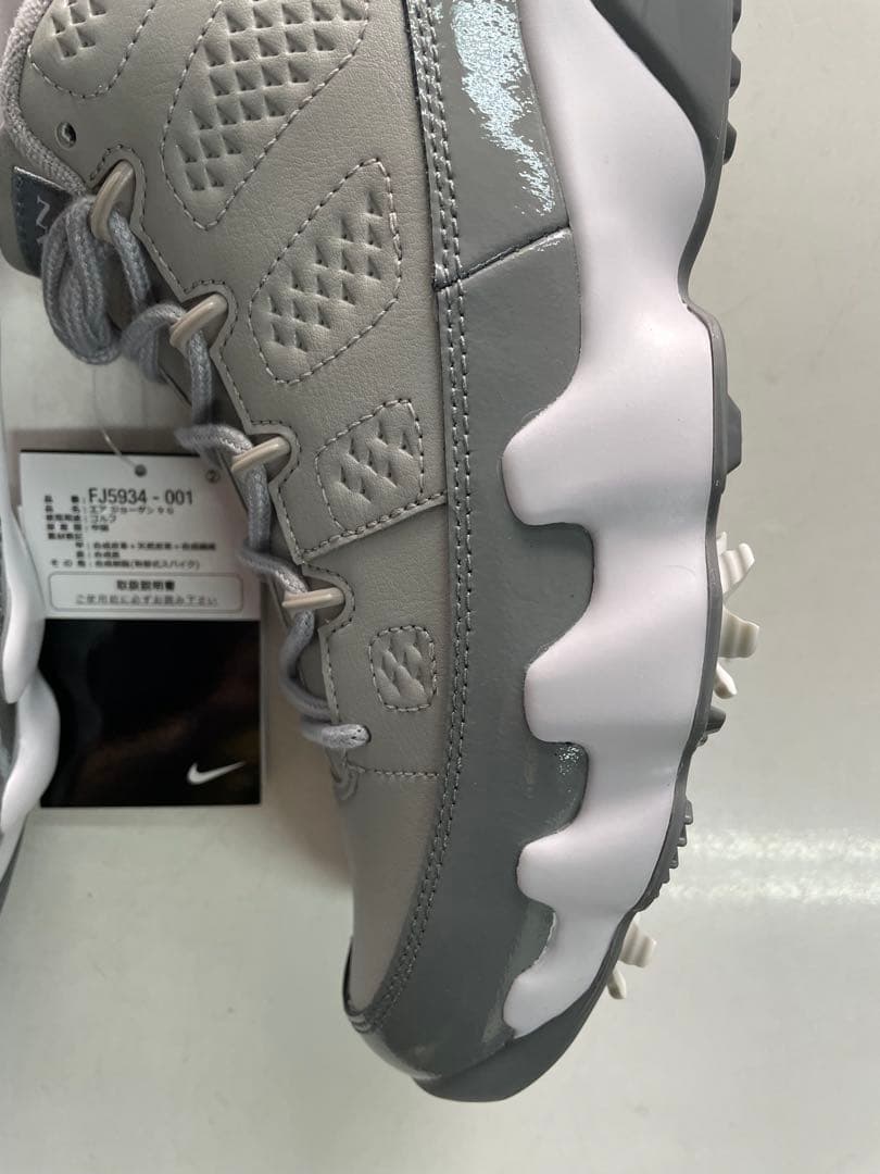 【697】NIKE AIR JORDAN 9 Golf Cool Grey 新品