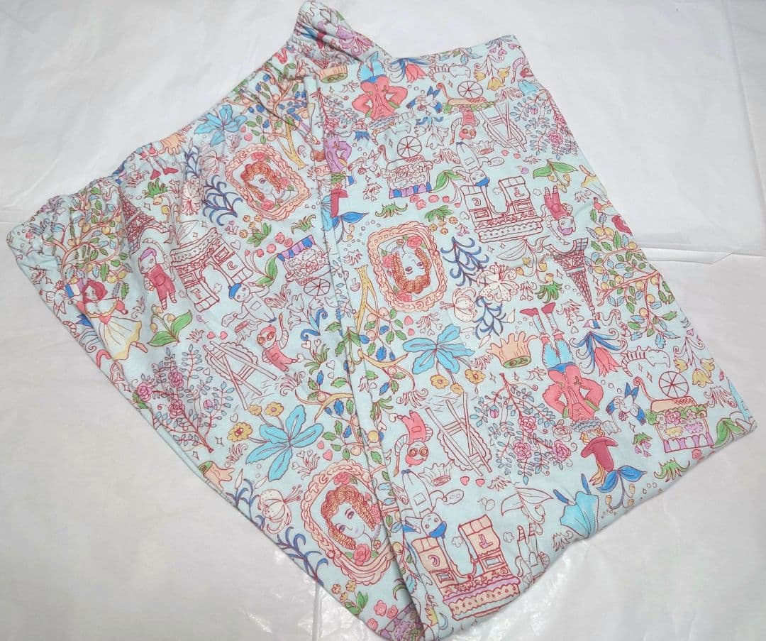 新品タグ付き ツモリチサト パジャマ ルームウェア パリ 秋冬