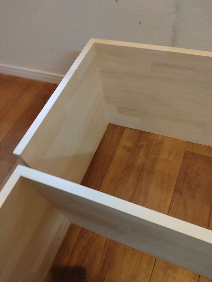 木製　ハンドメイド　オーダー　コの字　サイドテーブル　テレビ台　水槽台　棚ラック