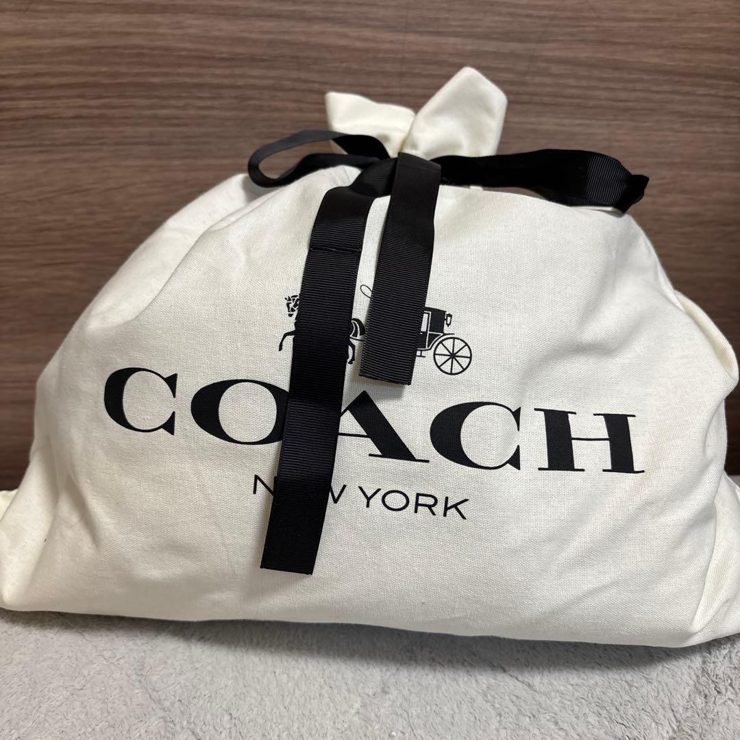 コーチ　COACH シグネチャーケープ　大判