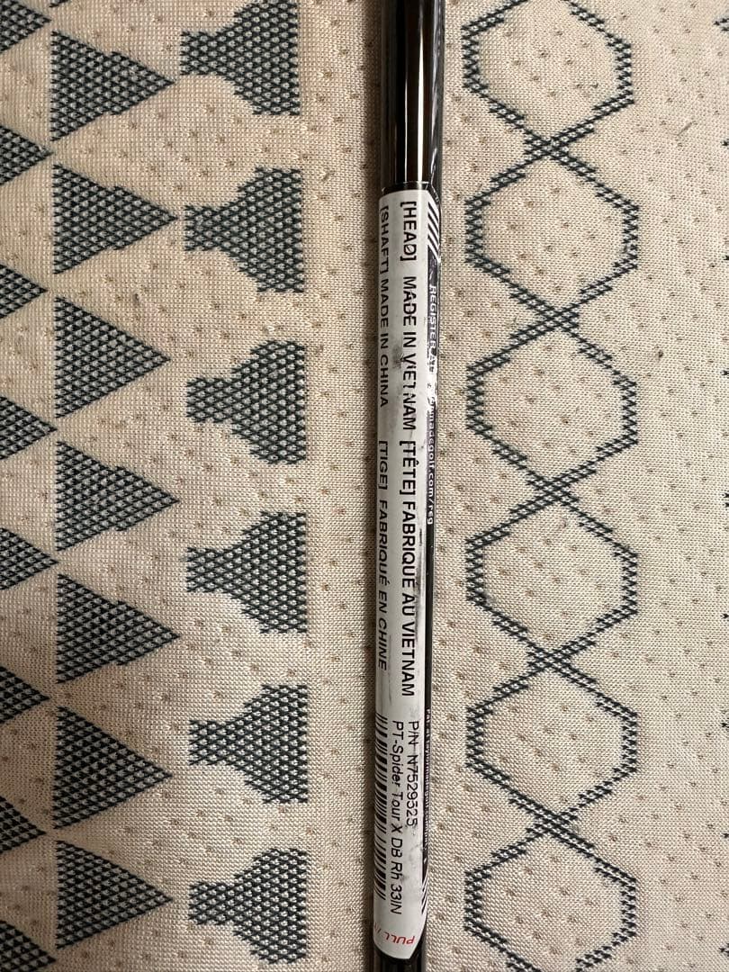 TaylorMade Spider tour X トゥルーパス ダブルベンド