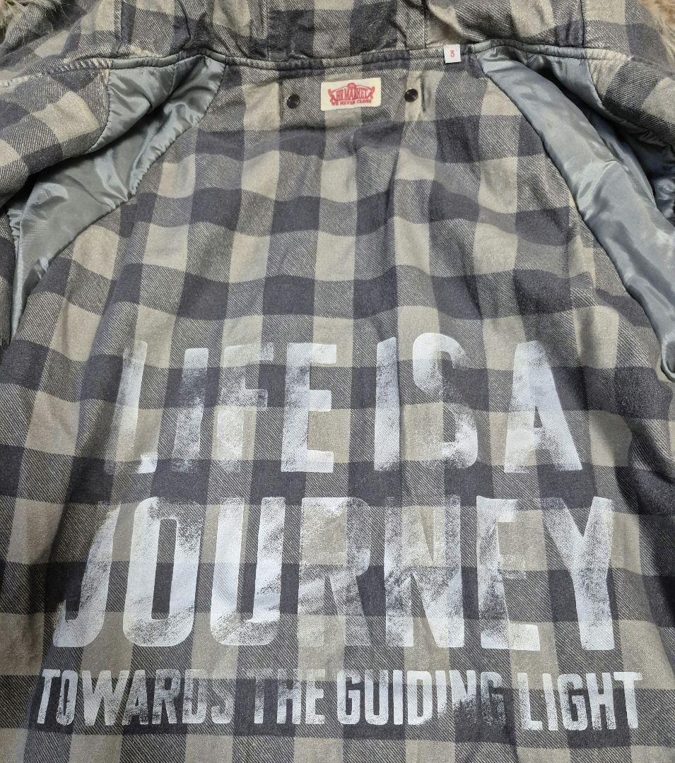 ハリウッドランチマーケットモッズコート　N-3B ミリタリー　BLUEBLUE