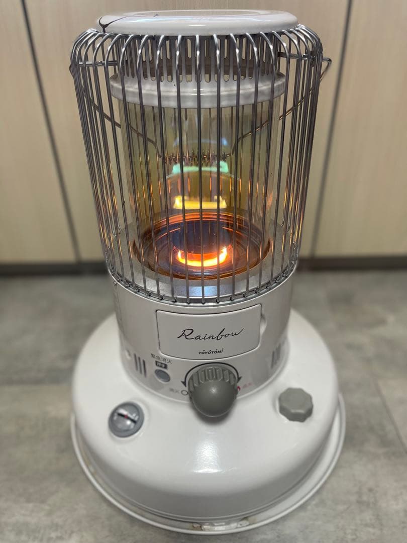 トヨトミ 対流形石油ストーブ レインボー RB-250 (W) 2021年製