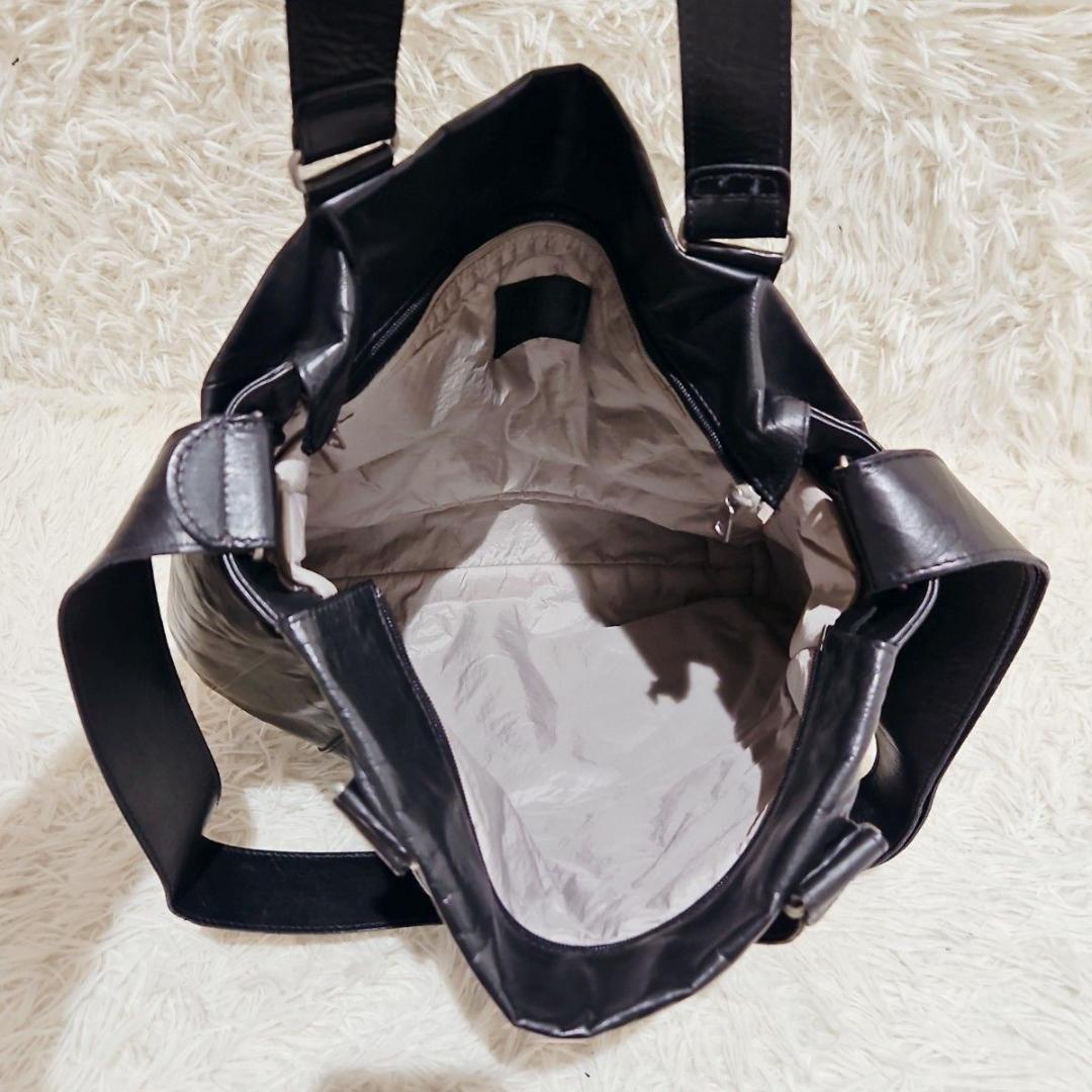 美品 m0851 2way ショルダー トートバッグ 肩掛け ショルダーバッグ