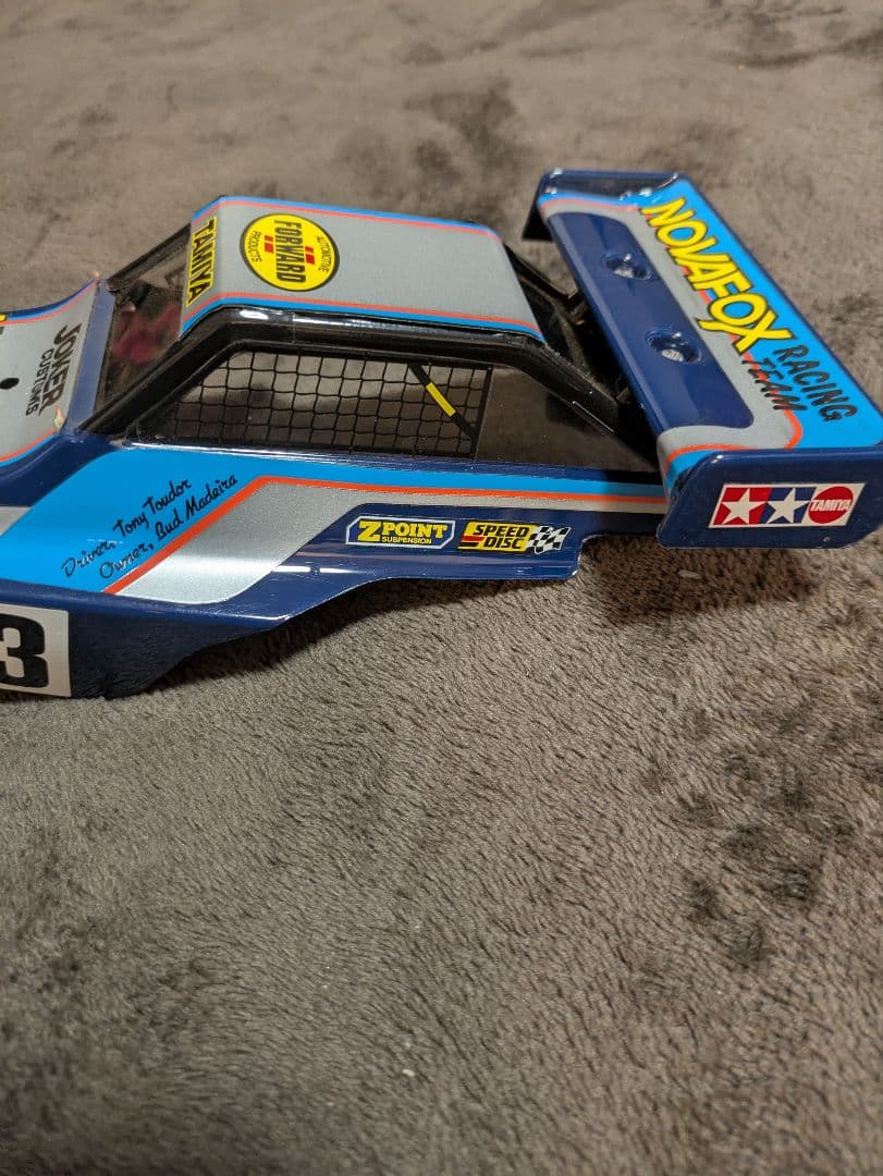 タミヤ　ノバフォックス　NOVA FOX ラジコンカー 本体と付属品