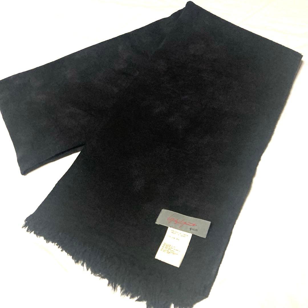 yohji yamamoto +NOIR 大判ストール 大判マフラー　ウール