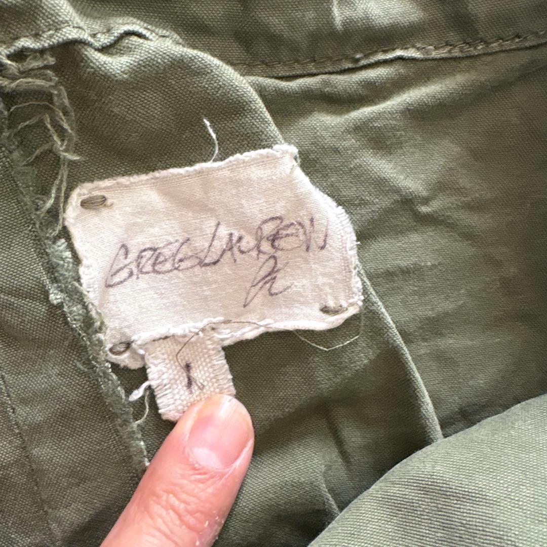 グレッグ・ローレン　GL1 パンツ　ビンテージ　US テント生地