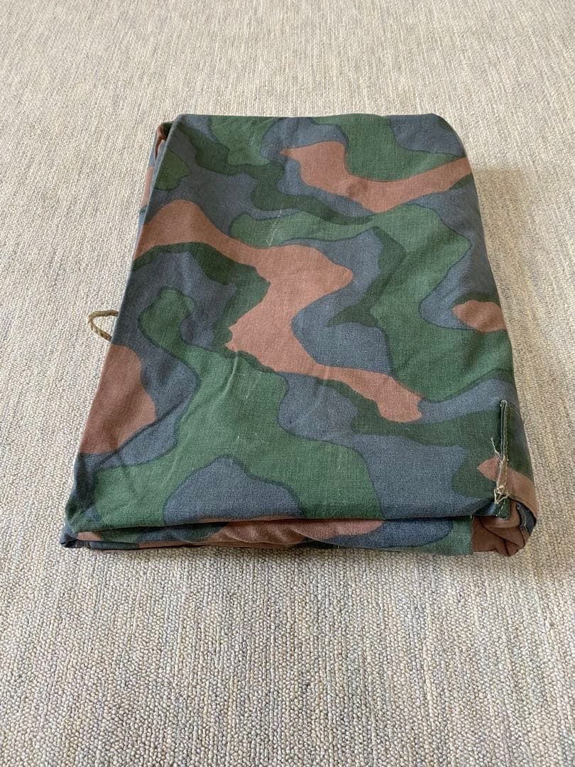 【USED・良品】希少 ノルウェー軍幕　カモ2