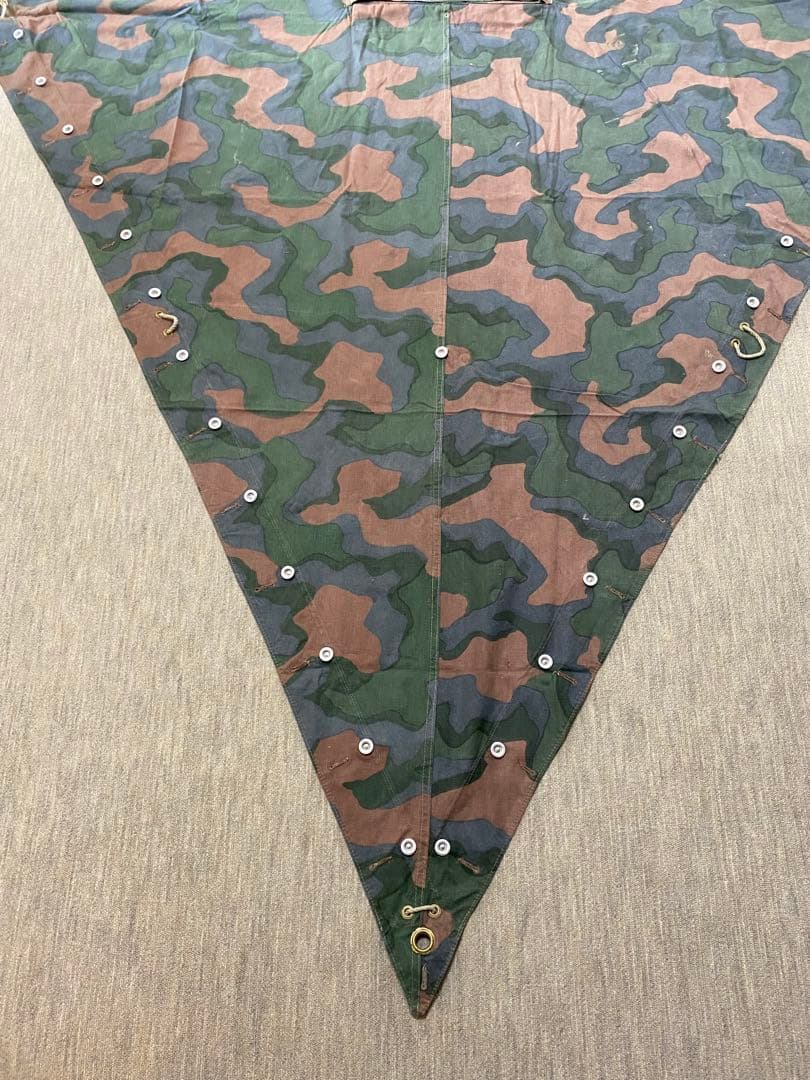 【USED・良品】希少 ノルウェー軍幕　カモ2