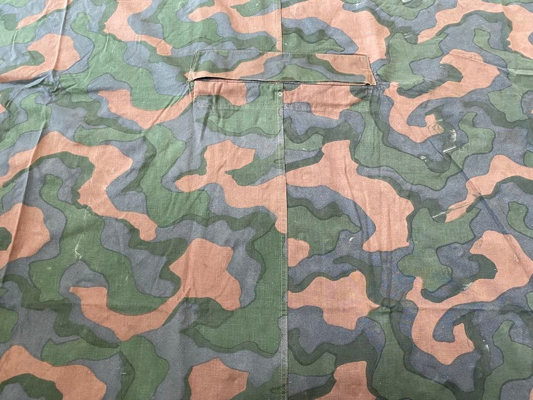 【USED・良品】希少 ノルウェー軍幕　カモ2