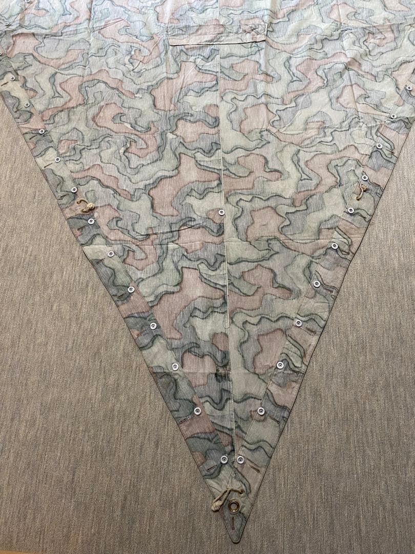 【USED・良品】希少 ノルウェー軍幕　カモ2