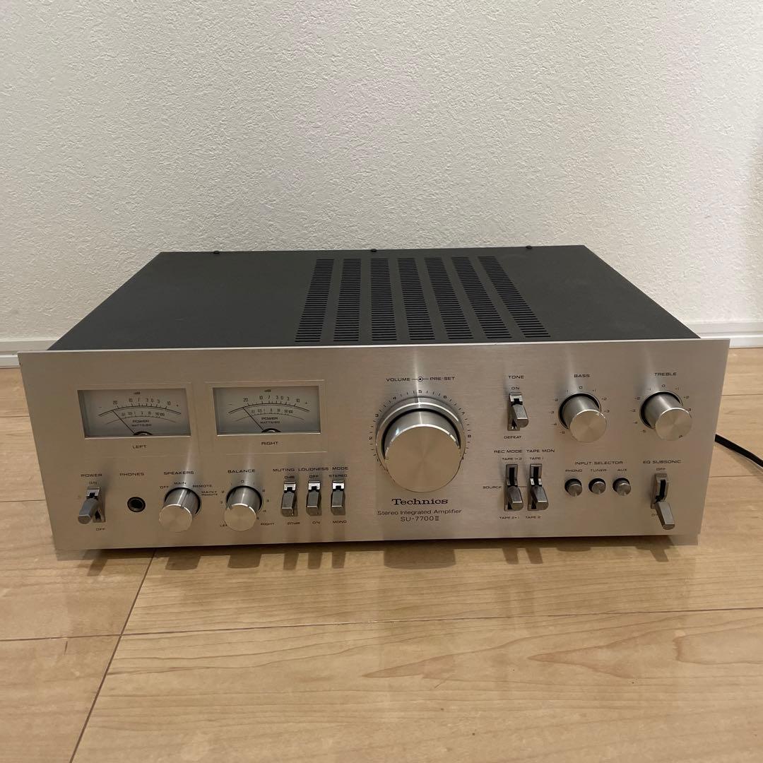 テクニクス プリメインアンプ SU-7700Ⅱ 音出しok いい音です - メルカリ