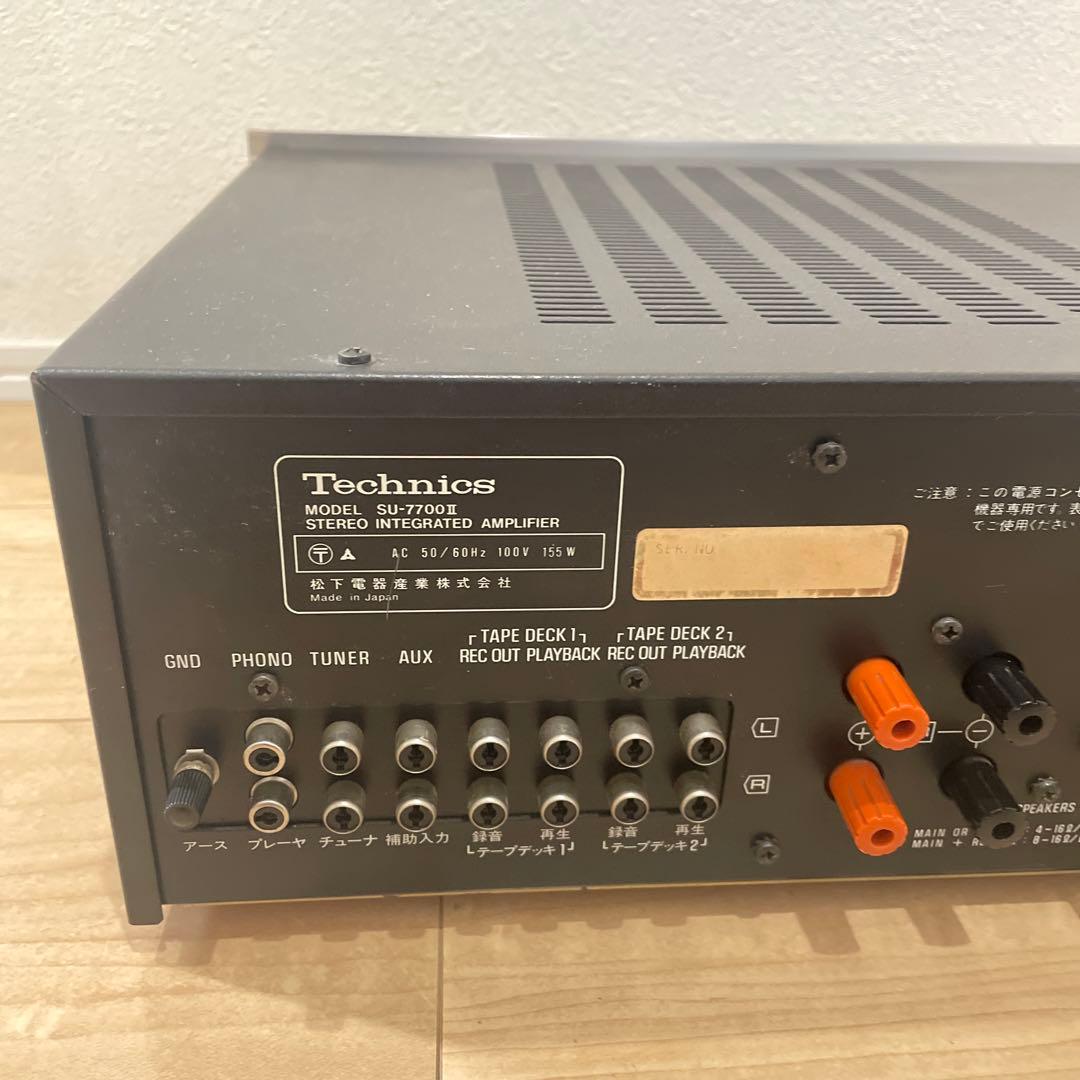 テクニクス プリメインアンプ SU-7700Ⅱ 音出しok いい音です - メルカリ