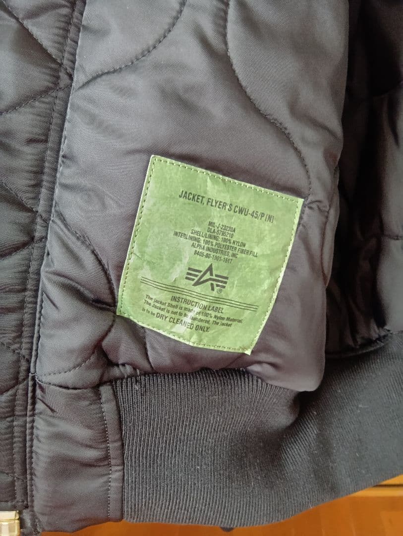 ALPHA CWU-45 /P フライトジャケットM