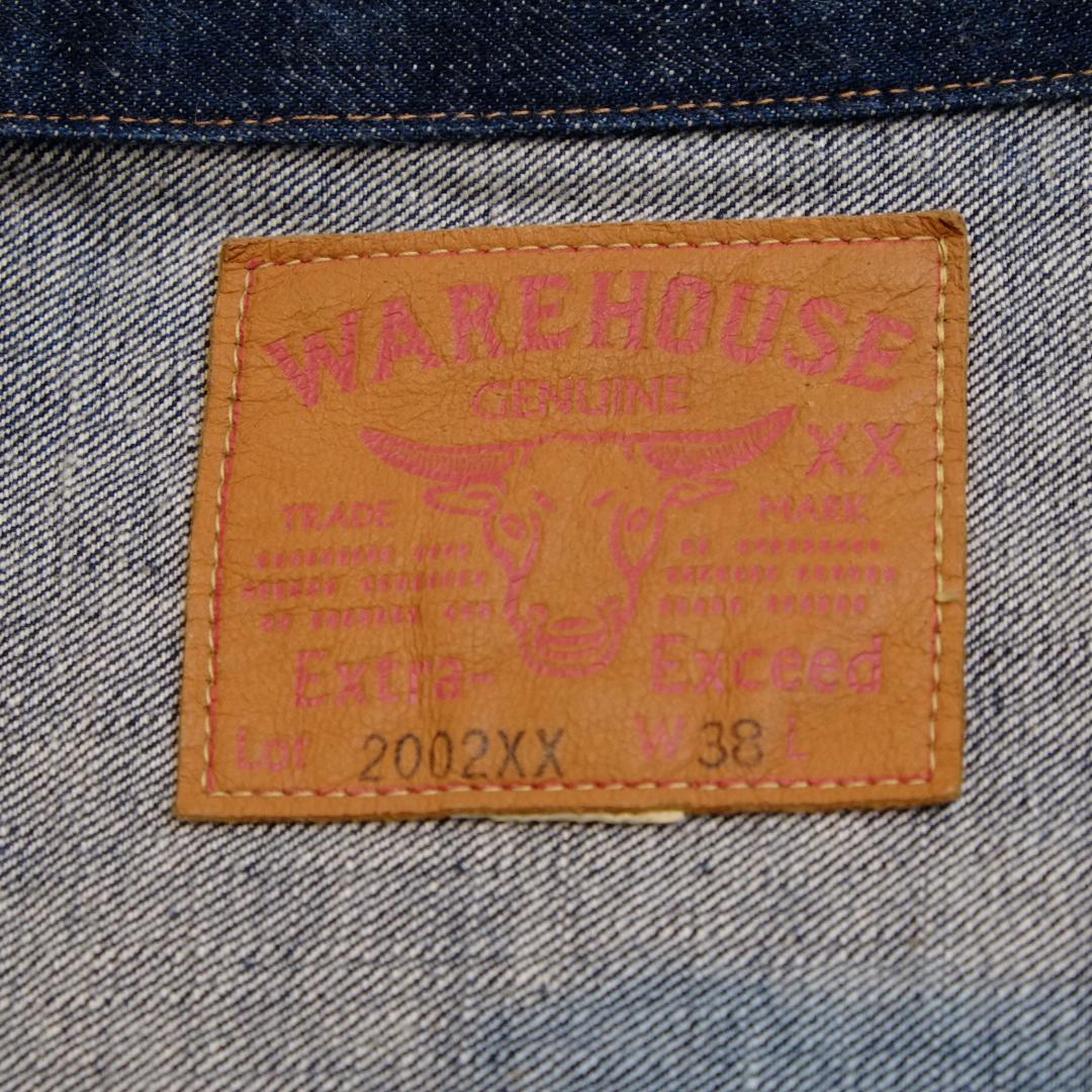 極美品】ウエアハウス 15周年記念 2002XX 2nd デニムジャケット38
