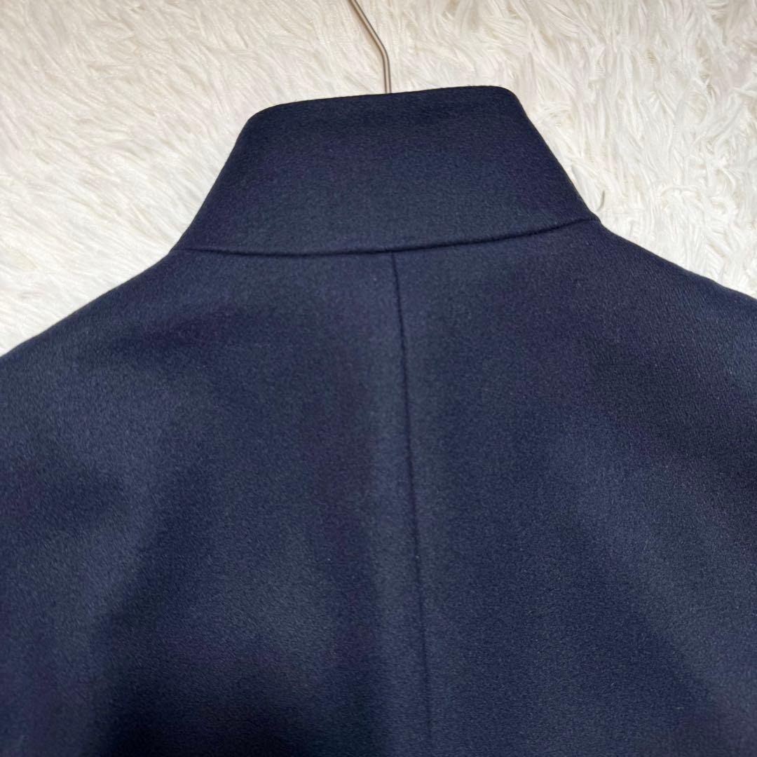 パンキー様極美品 Theory セオリー カシミヤ混 スタンドカラーコートBEL