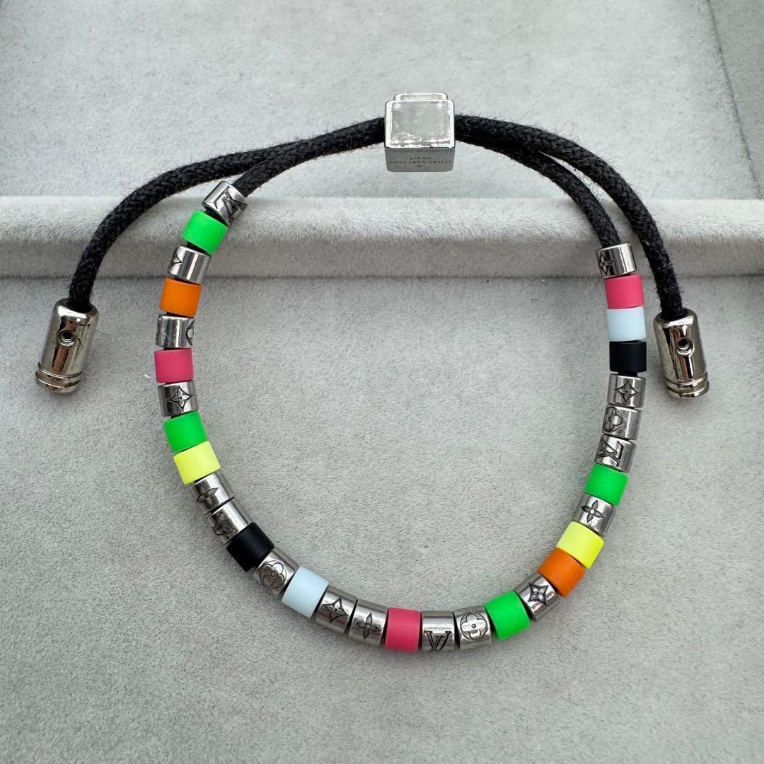 【人気】LOUIS VUITTON ブレスレット　パラダイス　カラフル　シルバー