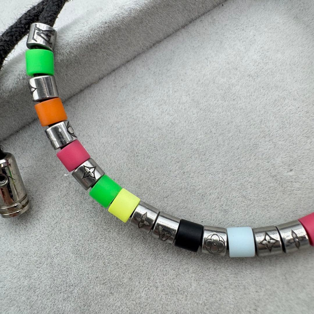 【人気】LOUIS VUITTON ブレスレット　パラダイス　カラフル　シルバー