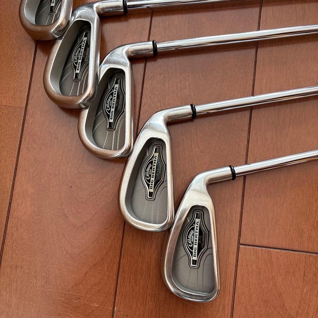 キャロウェイ　x12pro アイアンセット 9本