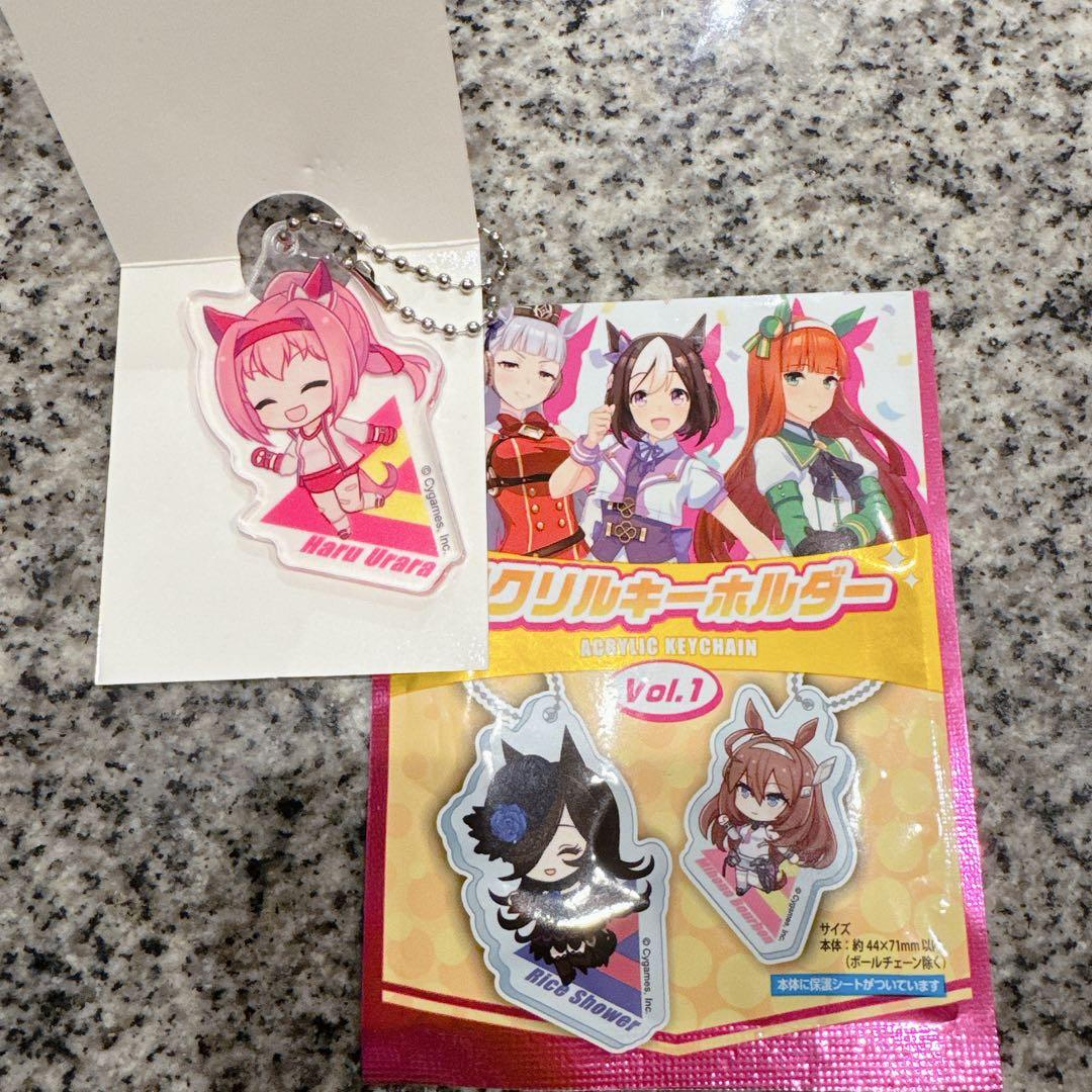 ま*ヨ様 ウマ娘 ダイソー アクキー ハルウララ - メルカリ