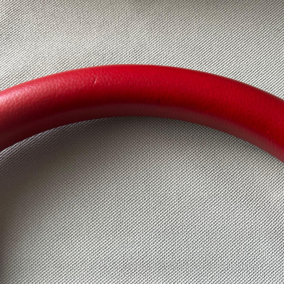 MOMO スポーツステアリング コマンド レッド/ブラック