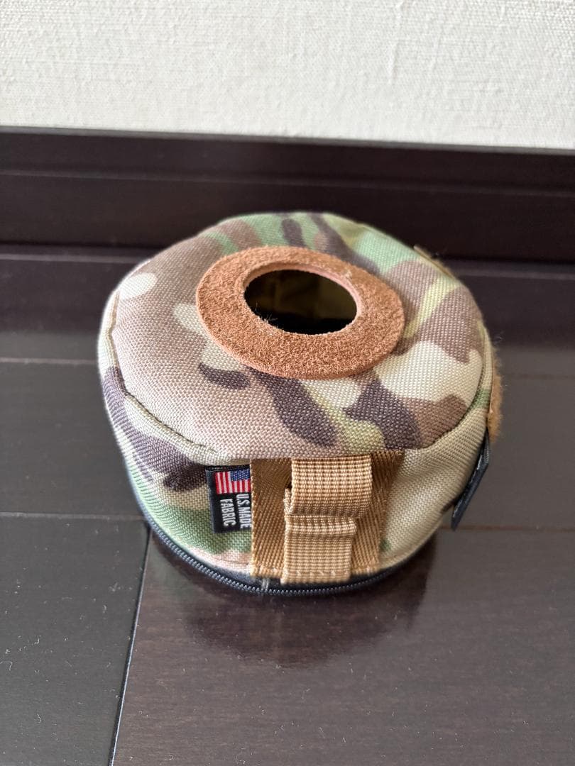 BALLISTICS ガス缶ケース３個セット マルチカム