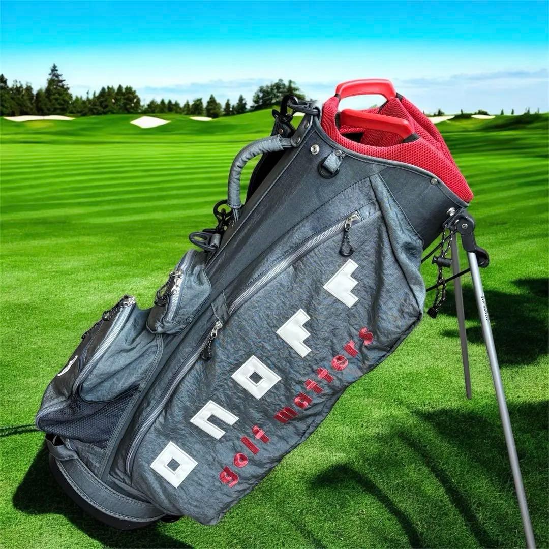 良品‼️大人気　オノフ　ONOFF キャディバッグ スタンド　キャディバック