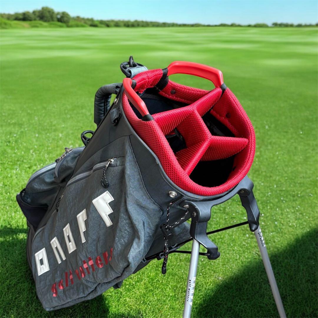 良品‼️大人気　オノフ　ONOFF キャディバッグ スタンド　キャディバック