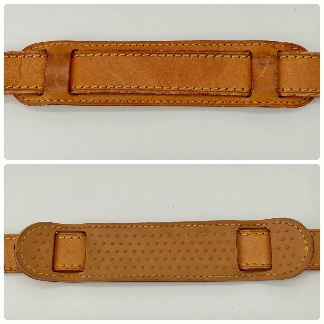 ルイヴィトン ショルダーストラップ ベルト ヌメ革 キーポル 2.5×110