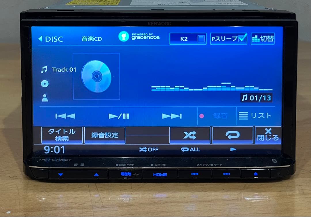 ケンウッド 彩速ナビ MDV-D706BT 2019