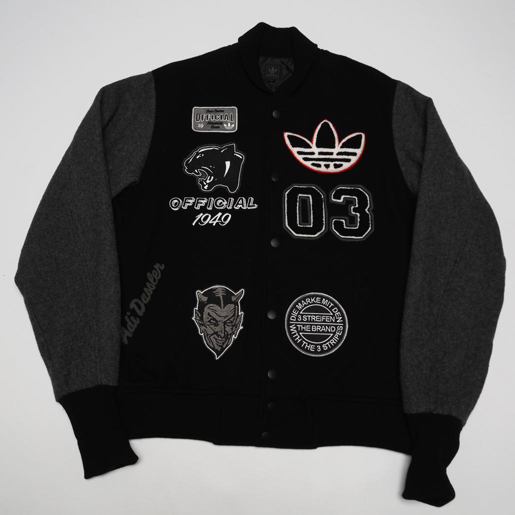 桑田佳祐さん水江健太さん着用 adidas メルトンウールスタジャン XL