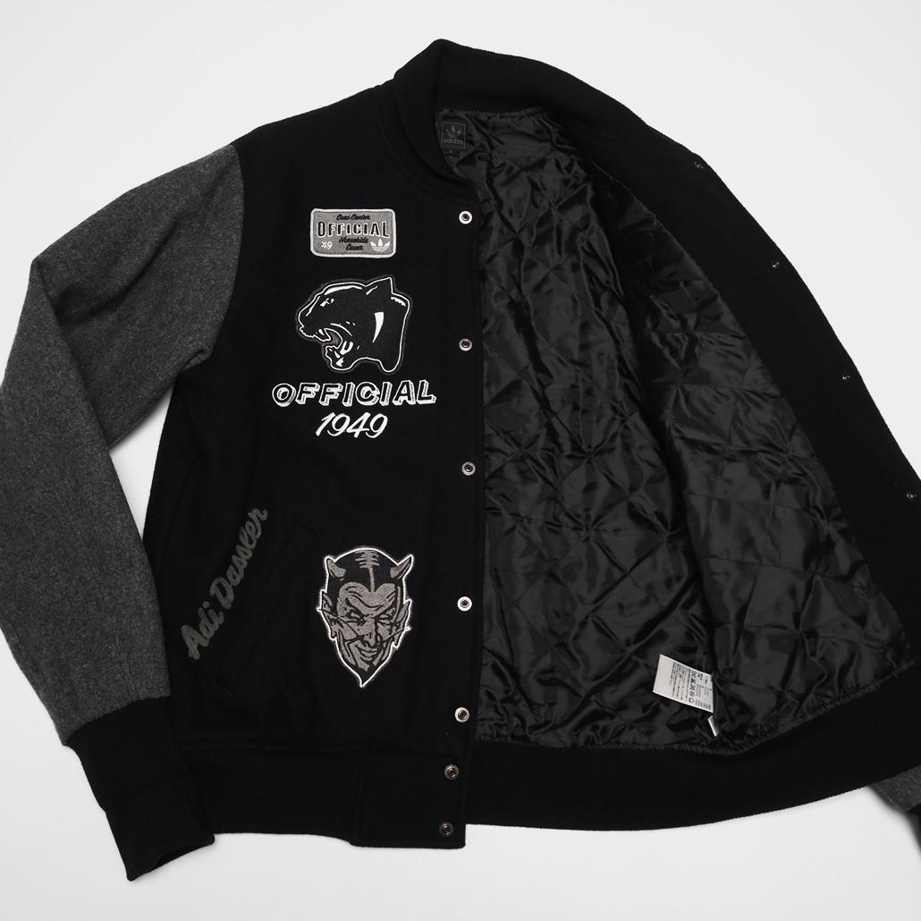 桑田佳祐さん水江健太さん着用 adidas メルトンウールスタジャン XL