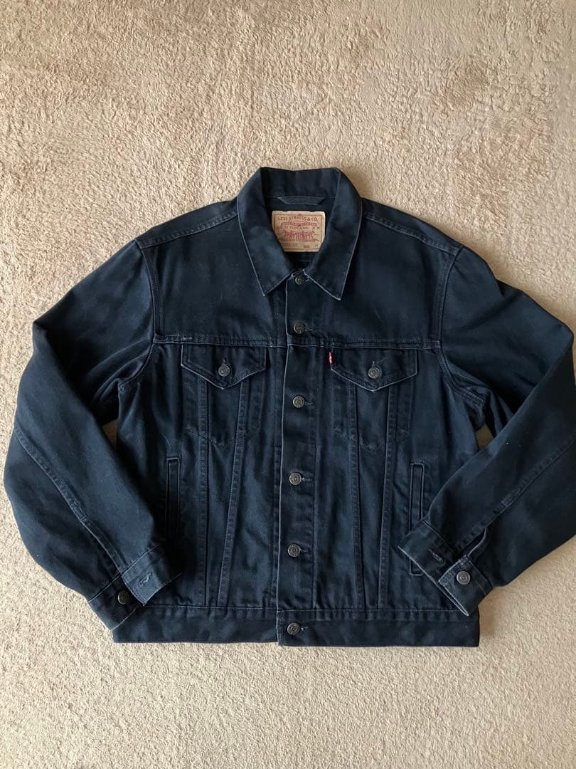 Levi's デニムジャケット 70503 サルファ ブラック　M
