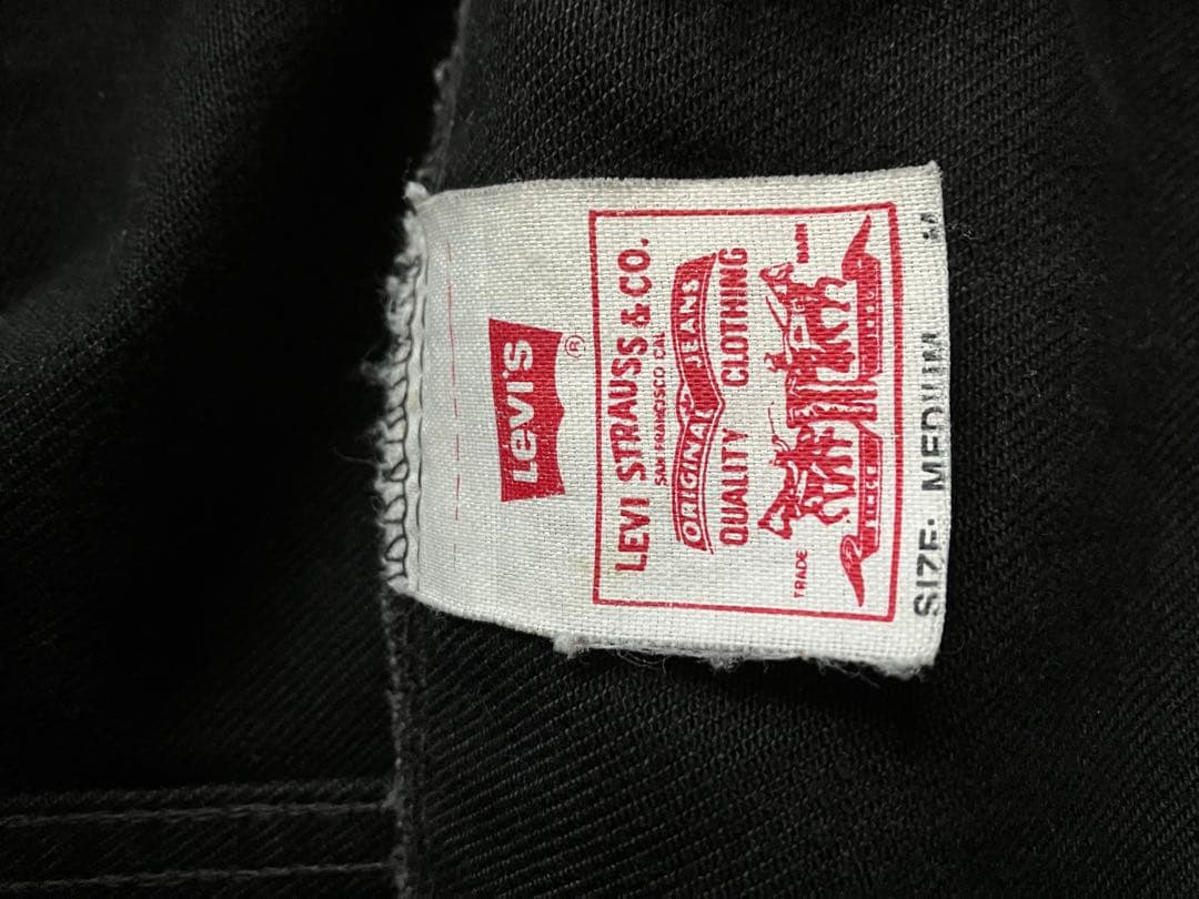 Levi's デニムジャケット 70503 サルファ ブラック　M