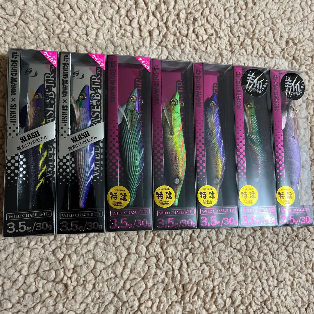 SQUID MANIA SLASH など 3.5/30g 7個セット