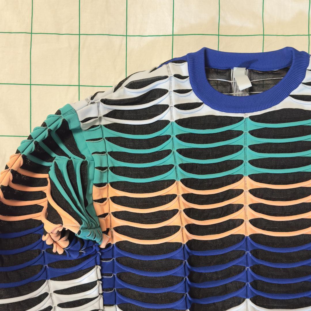 CFCL ニット セーター ファサード マルチカラー サイズ3 L アウター