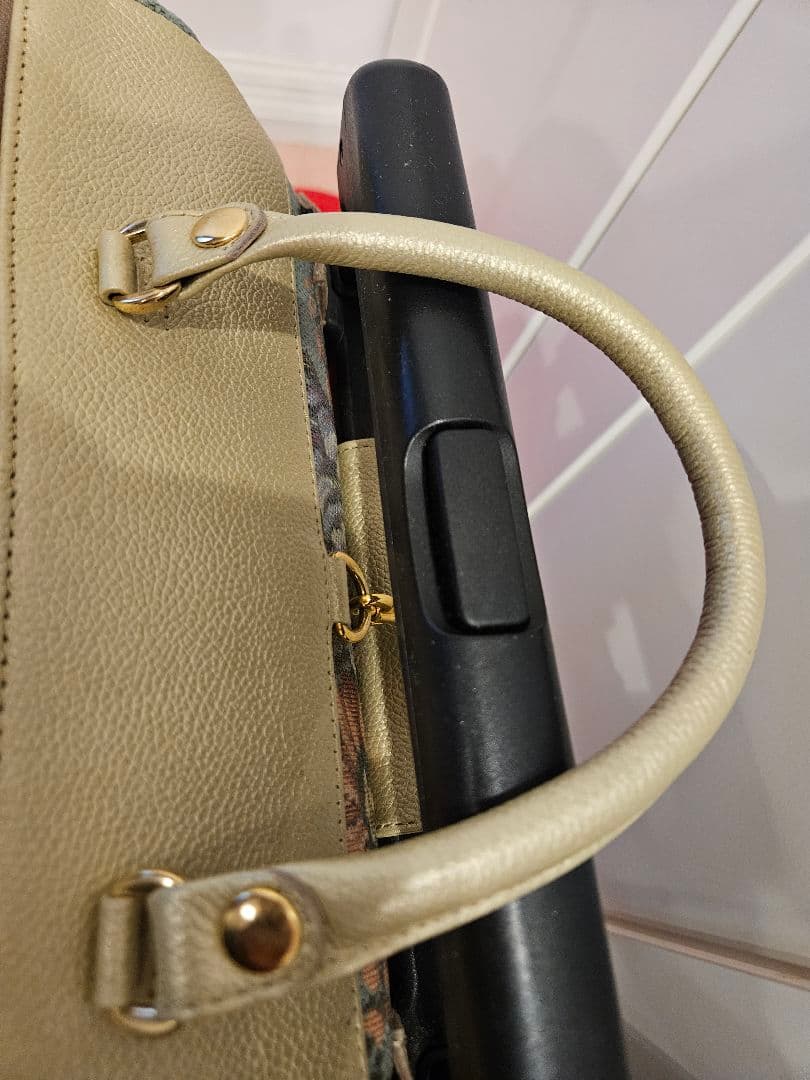 Think Bee!シンクビー!取外し可能キャスター付きショッピングトートバッグ