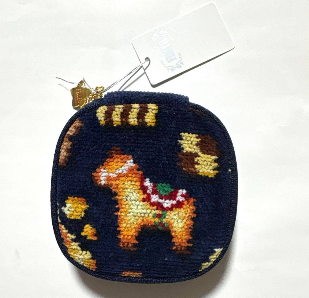 フェイラー FEILER フィーカタイム ミラーポーチ ネイビー WEB限定