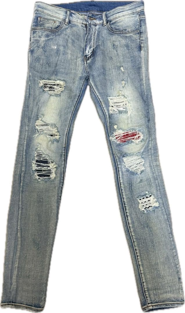 mnml ミニマル ✕214 SKINNY DENIM スキニーデニム 32