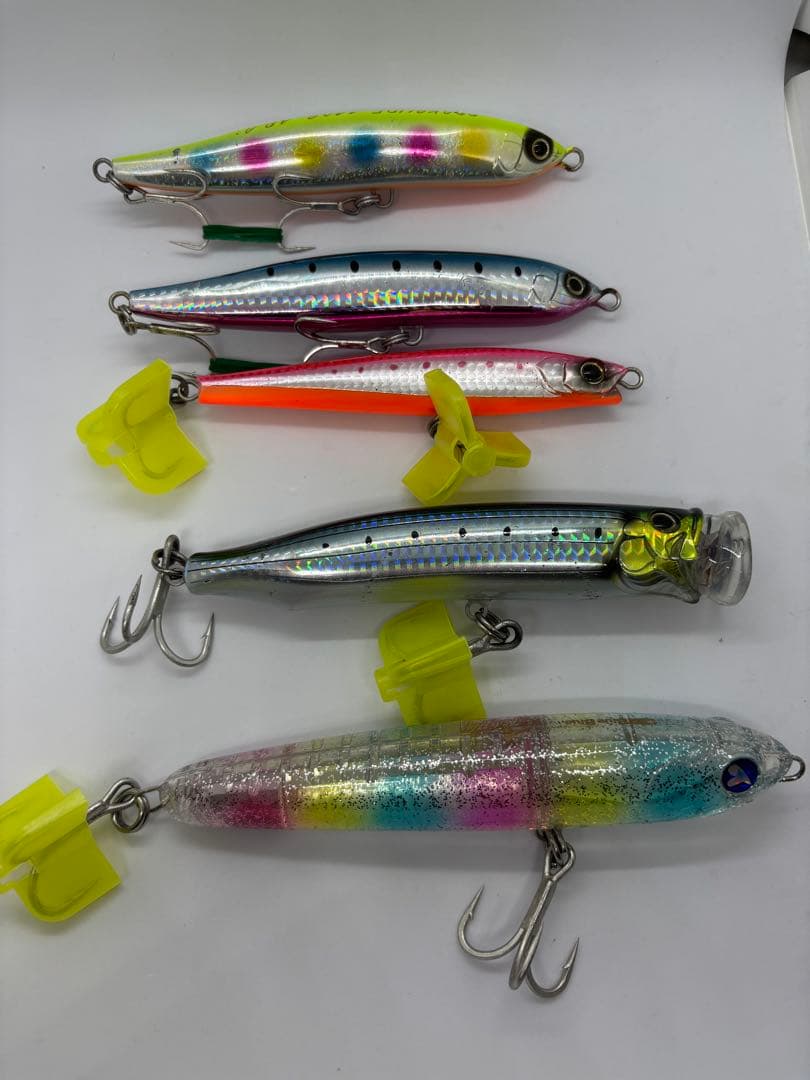 ガチペン トップウォーター ハードルアー 5個セット ヒラマサ引退後