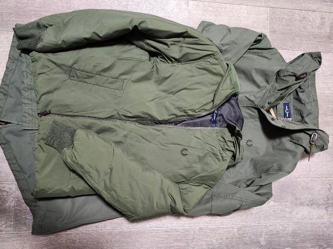 【フレッドペリー】モッズコート/ダウン脱着可/3way/M-51/波瑠