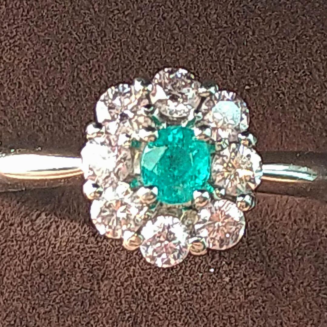 GIA鑑別書付 ブラジル産 パライバトルマリン ピンクダイヤ リング